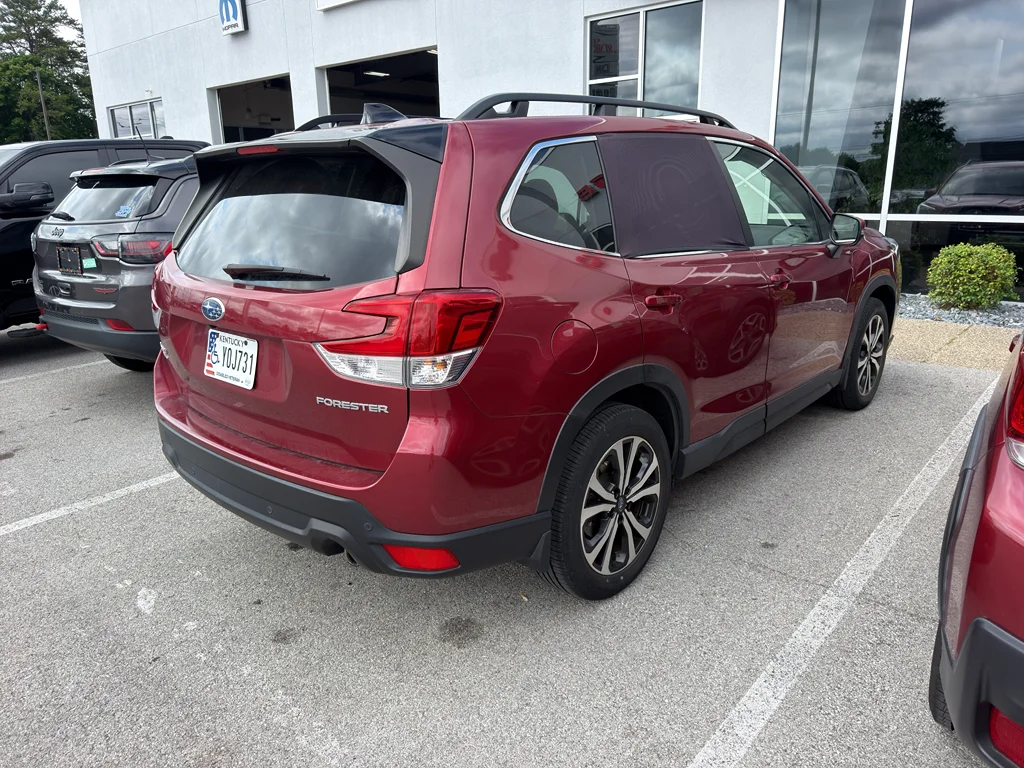 Used 2024 Crimson Red Pearl Subaru Limited image 3