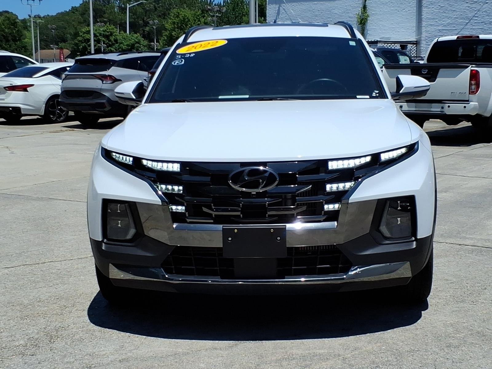 Used 2022 Ice White Hyundai Limited image 2