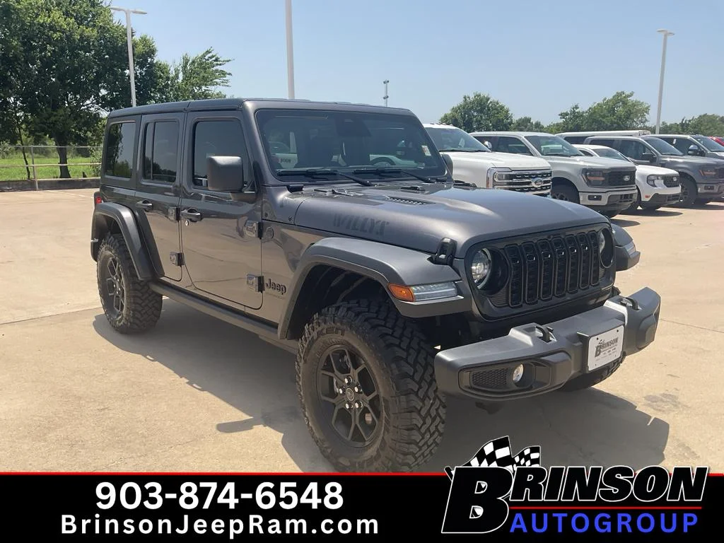 Used 2026 Granite Crystal Metallic Clearcoat Jeep Willys image 3