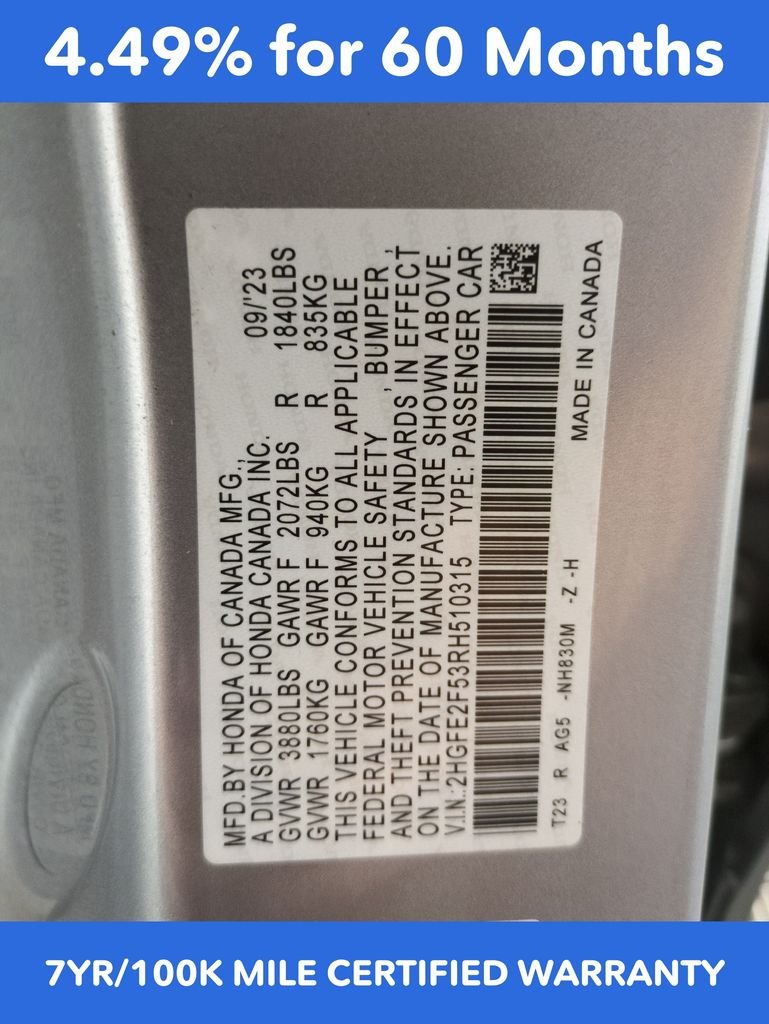 2024 Honda Civic Sport - Photo 28