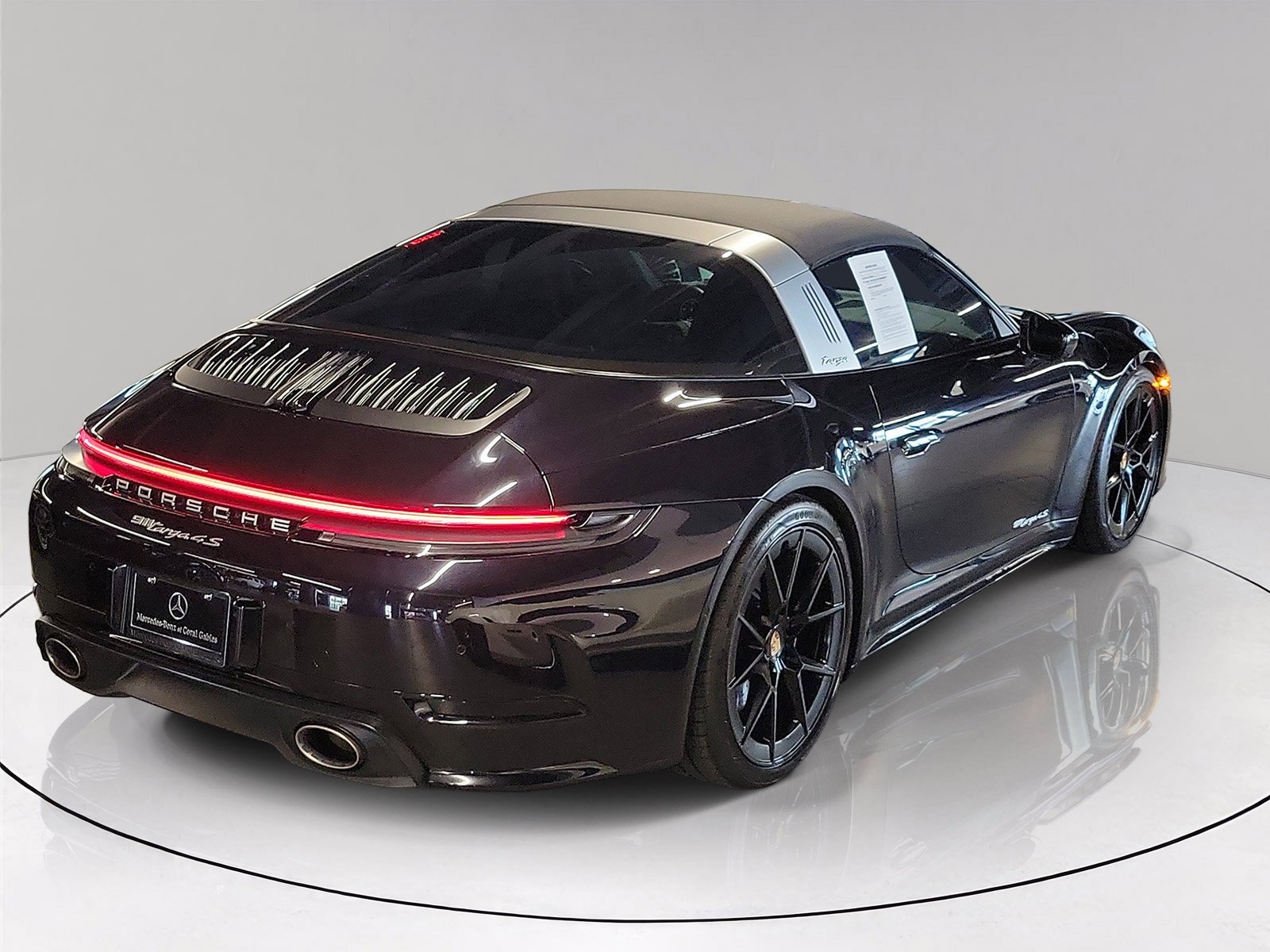 Used 2026 Black Porsche Targa 4S image 6