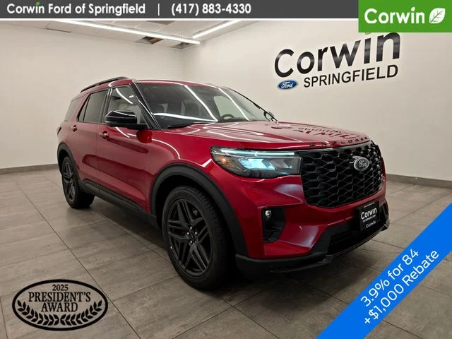 New 2026 Rapid Red Metallic Tinted Clearcoat Ford ST image 9