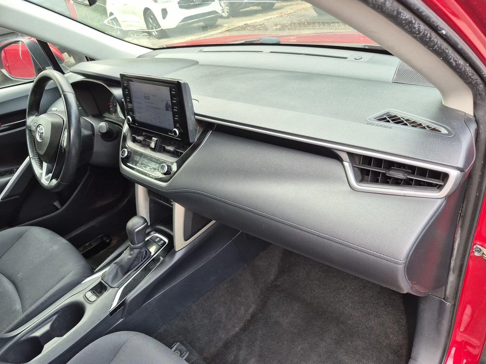 Used 2022 Barcelona Red Metallic Toyota LE image 37