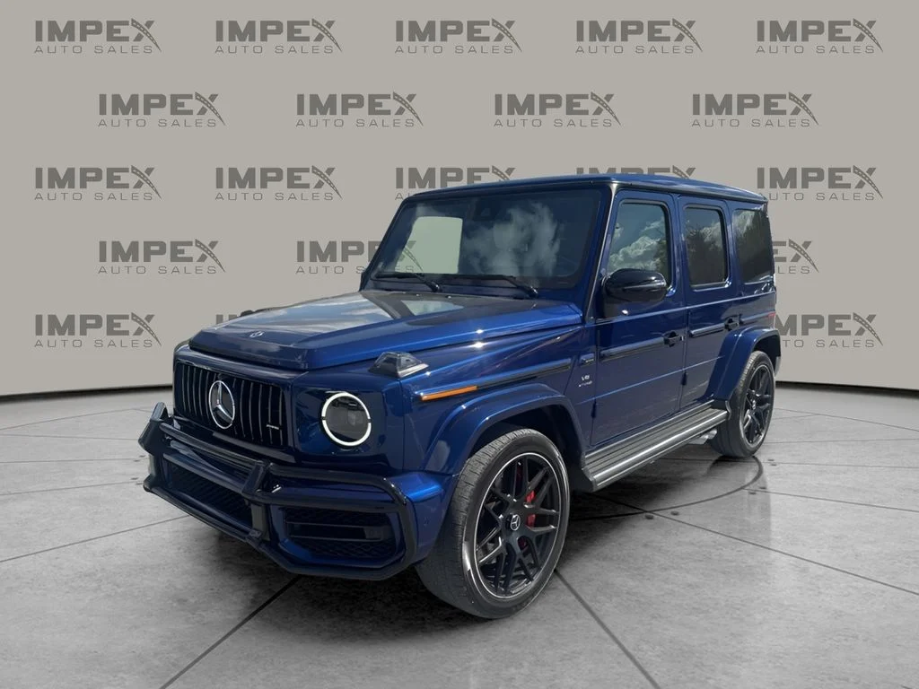 Used 2021 Blue Mercedes-Benz G 63 AMG® image 1