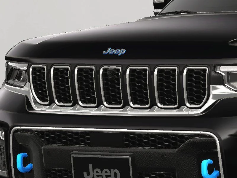 New 2024 Diamond Black Crystal Pearl-Coat Exterior Paint Jeep Overland 4xe image 15