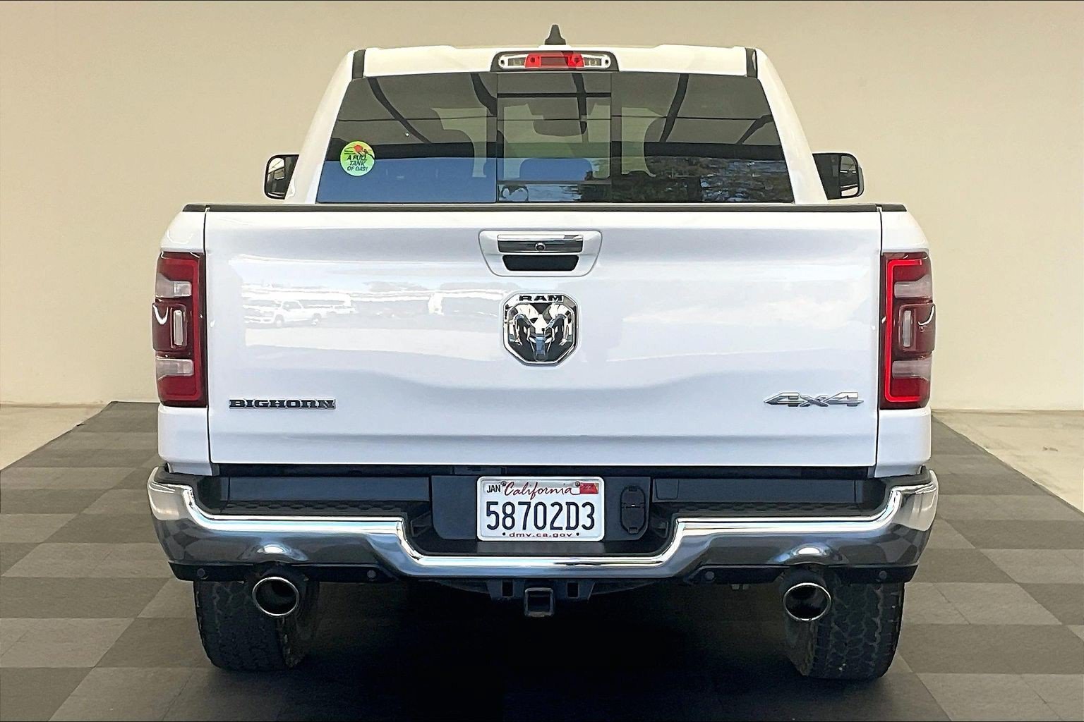 Used 2020 Bright White Clearcoat Ram Big Horn image 3