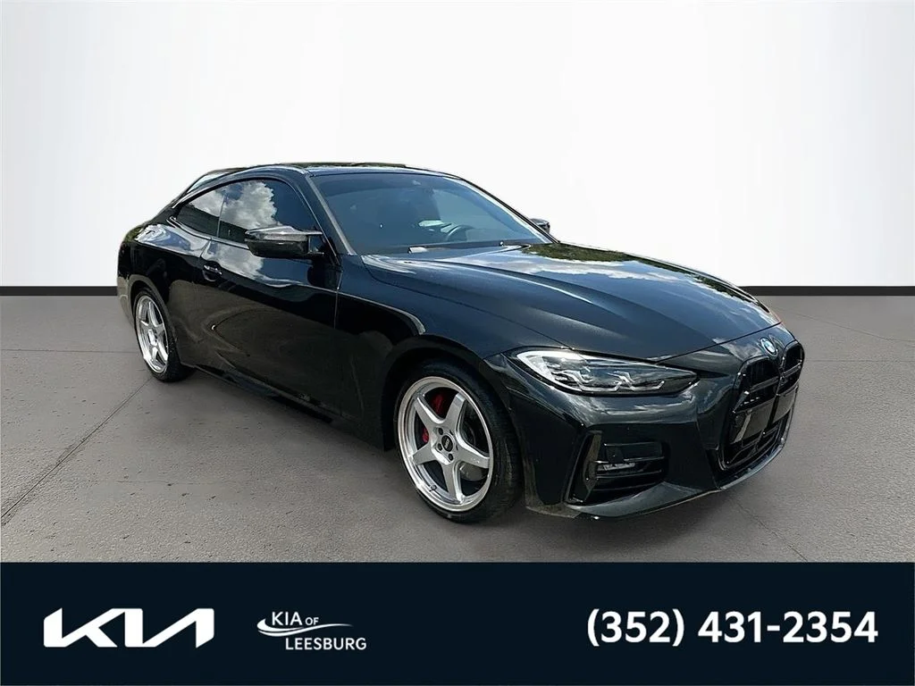 Used 2021 Black BMW 430i image 1
