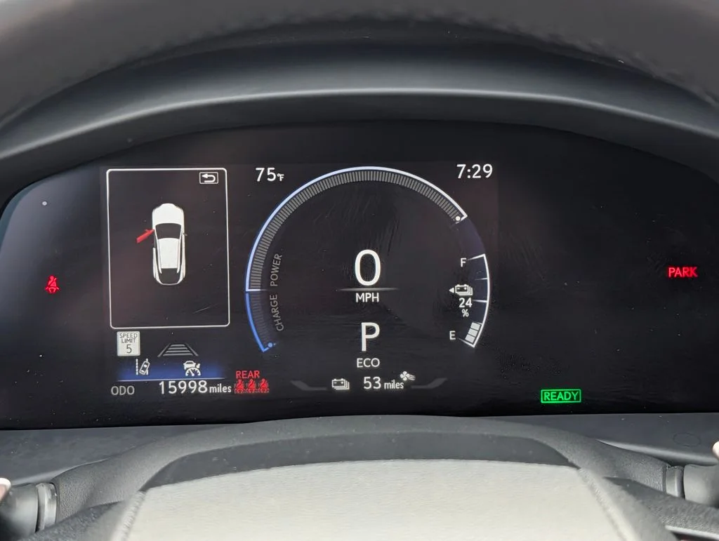 Used 2024 Black Lexus 300e Premium image 20