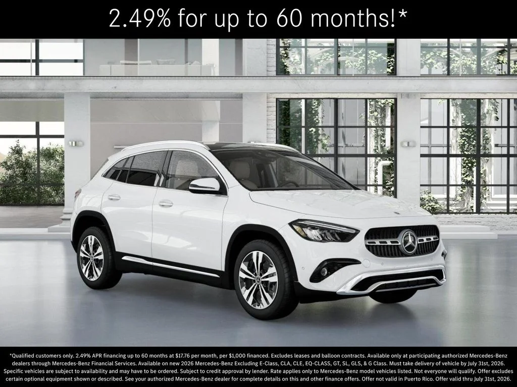 New 2026 Polar White Mercedes-Benz GLA 250 image 11