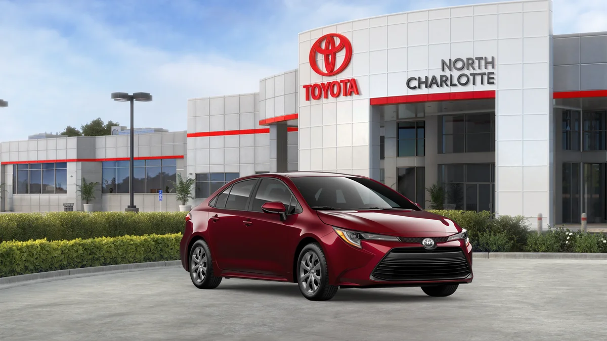 New 2026 Ruby Flare Pearl Toyota LE image 37