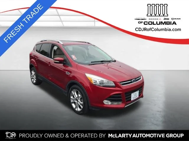Used 2016 Red Ford Titanium image 1