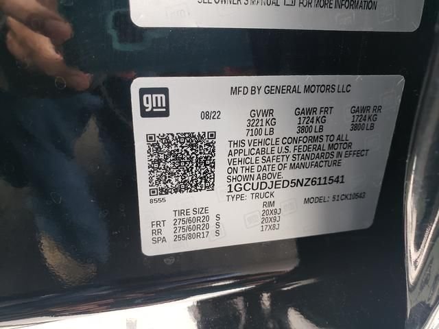 Used 2022 Black Chevrolet High Country image 26
