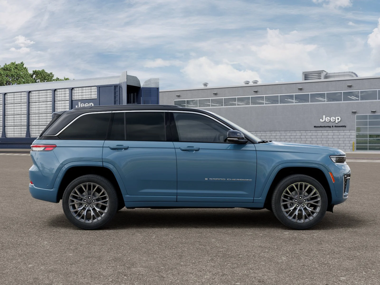 New 2027 Steel Blue Paint Jeep Summit image 12