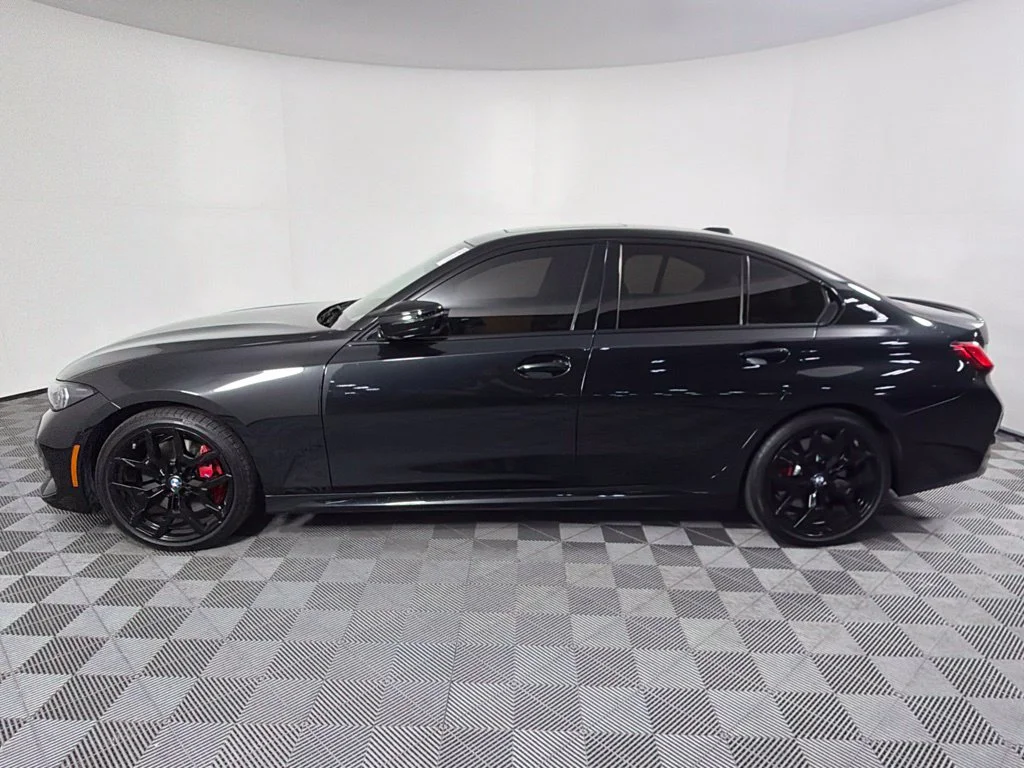 Certified Used 2025 Black Sapphire Metallic BMW M340i xDrive image 8