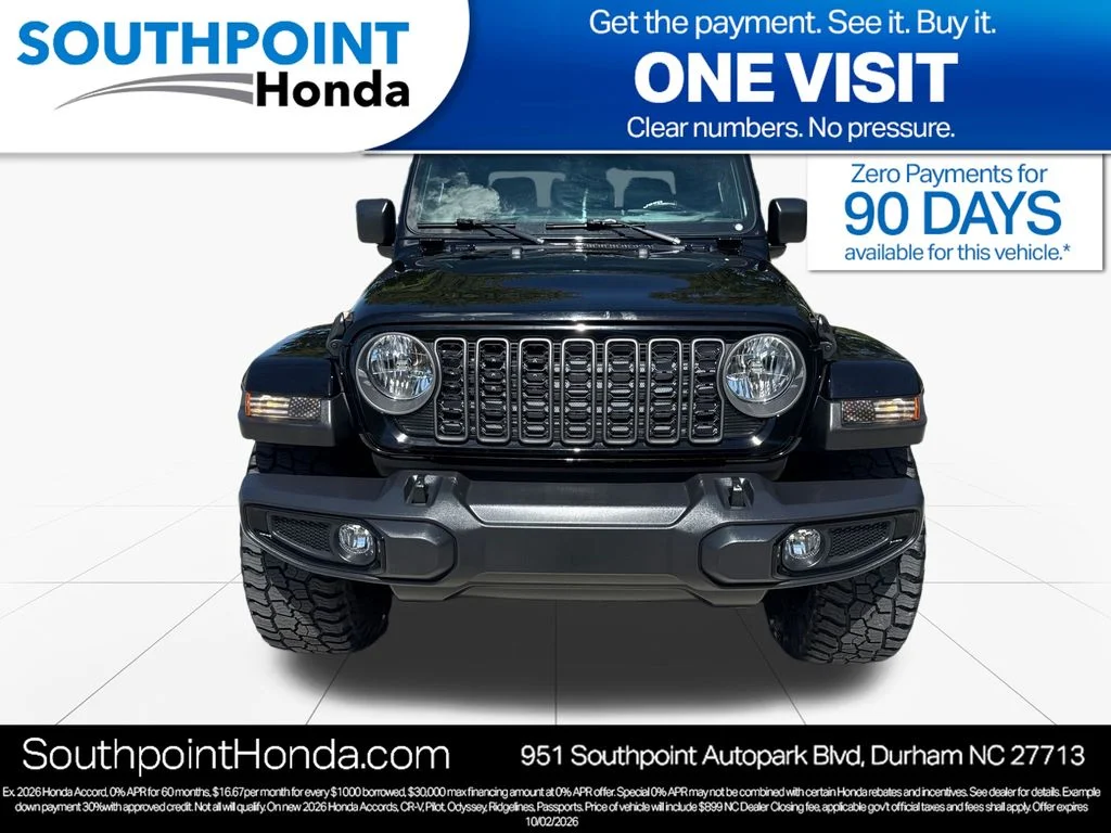 Used 2025 Black Clearcoat Jeep Nighthawk image 2