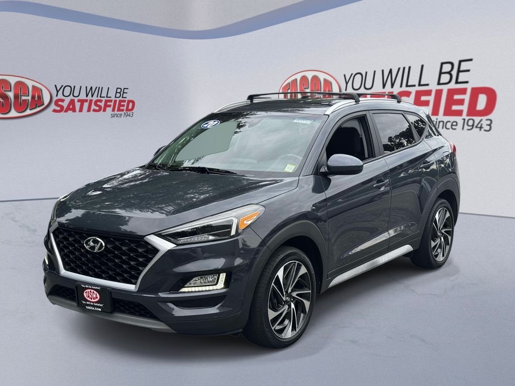 Used 2020 Blue Hyundai Sport image 3