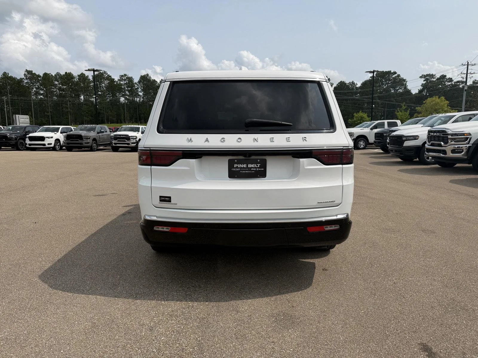 Used 2023 Bright White Clearcoat Jeep Series III image 5