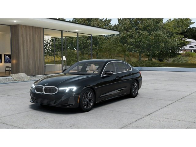 New 2026 Black Sapphire Metallic BMW 330i image 1