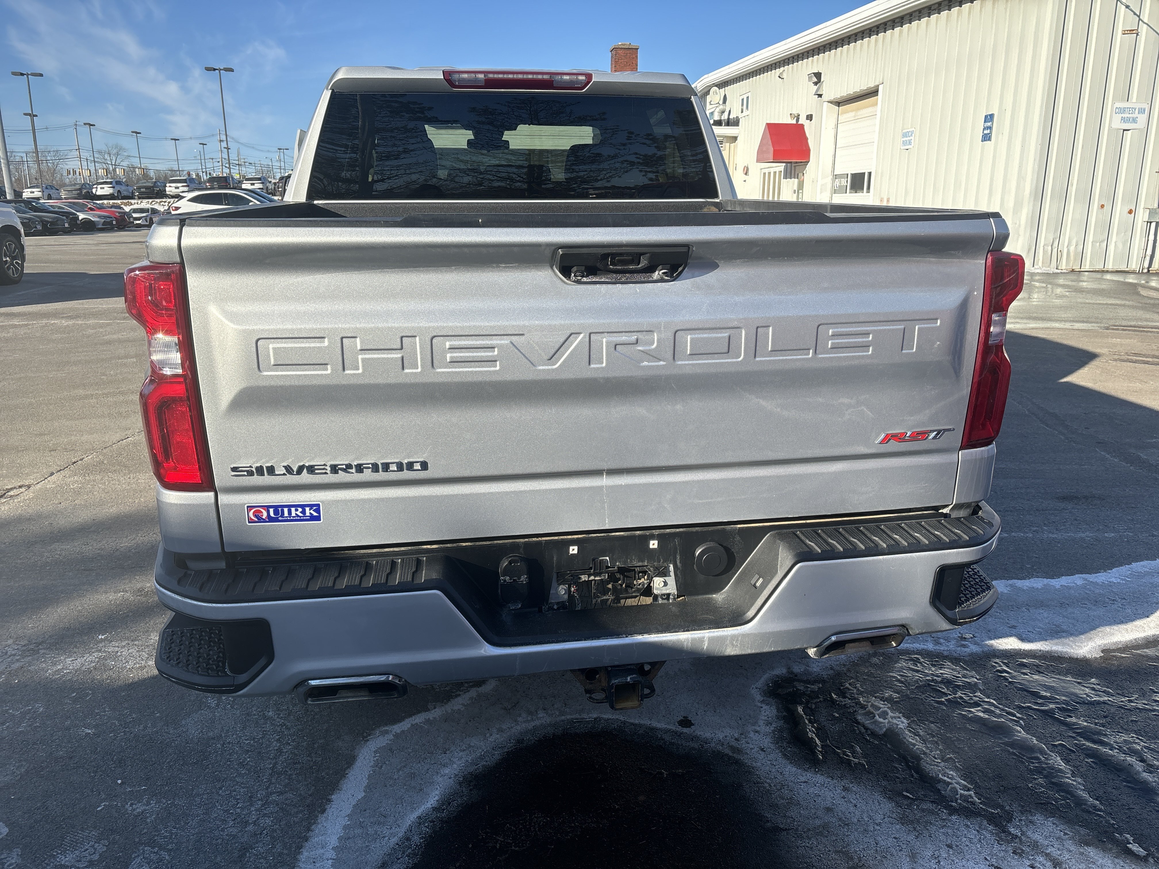 Used 2022 Silver Ice Metallic Chevrolet RST image 4