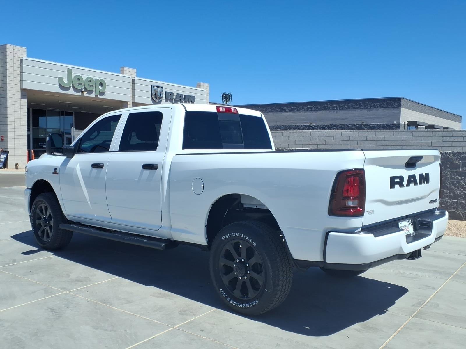 New 2026 Bright White Clear-Coat Exterior Paint RAM Tradesman image 4