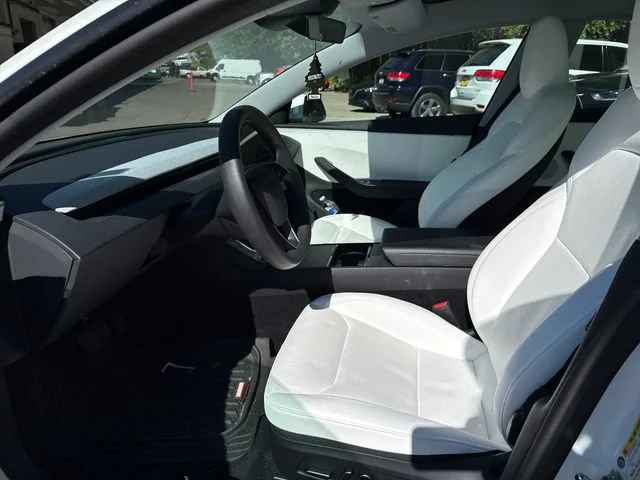 Used 2024 Pearl White Multi-Coat Tesla Base image 14