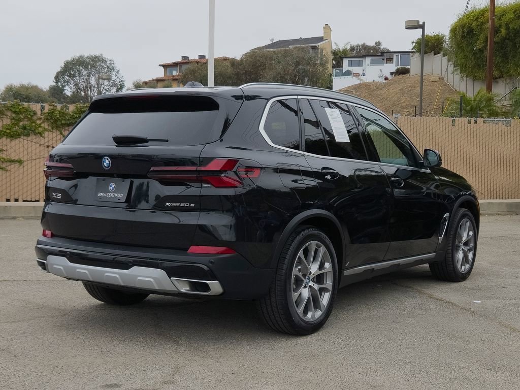 Certified Used 2024 Black Sapphire Metallic BMW xDrive50e image 26