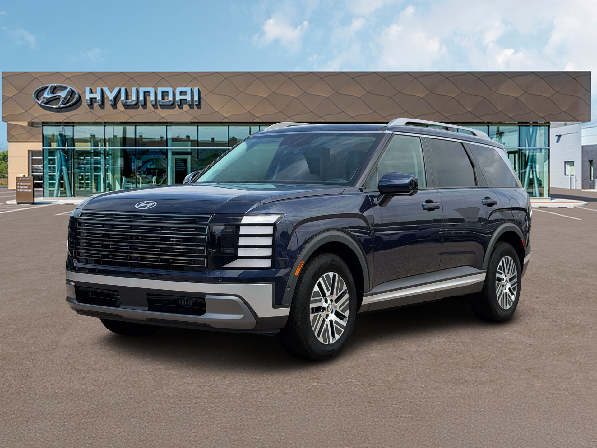 New 2027 Blue Hyundai Blue SEL Premium 7P image 1