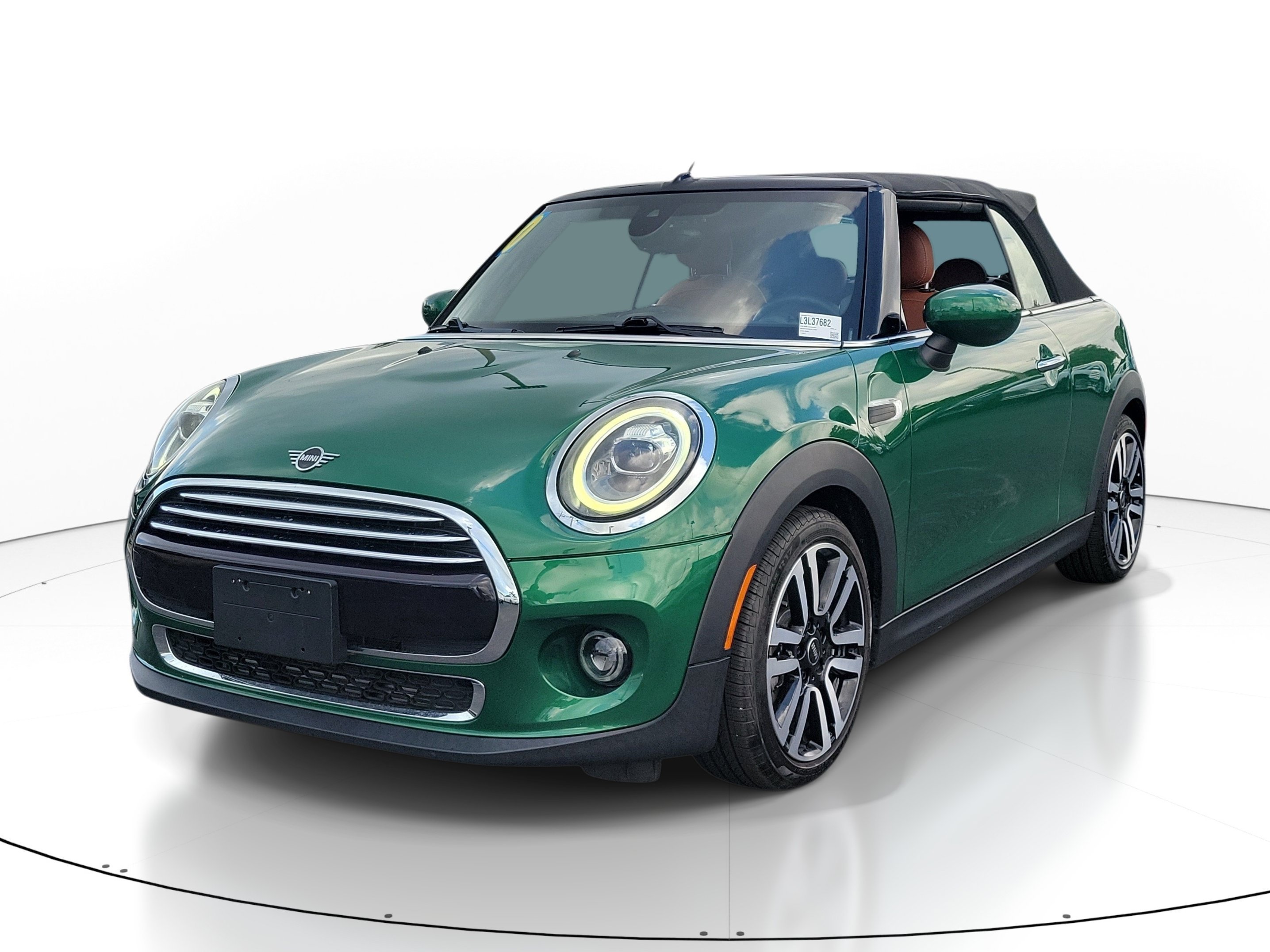 Used 2020 British Racing Green IV Metallic MINI Cooper image 3