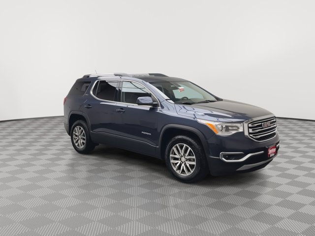 Used 2019 Blue Steel Metallic GMC SLE image 35