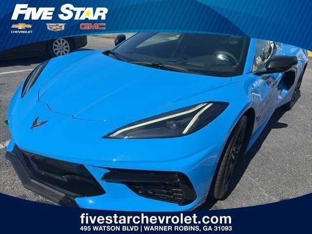 Used 2024 Blue Chevrolet Stingray image 1