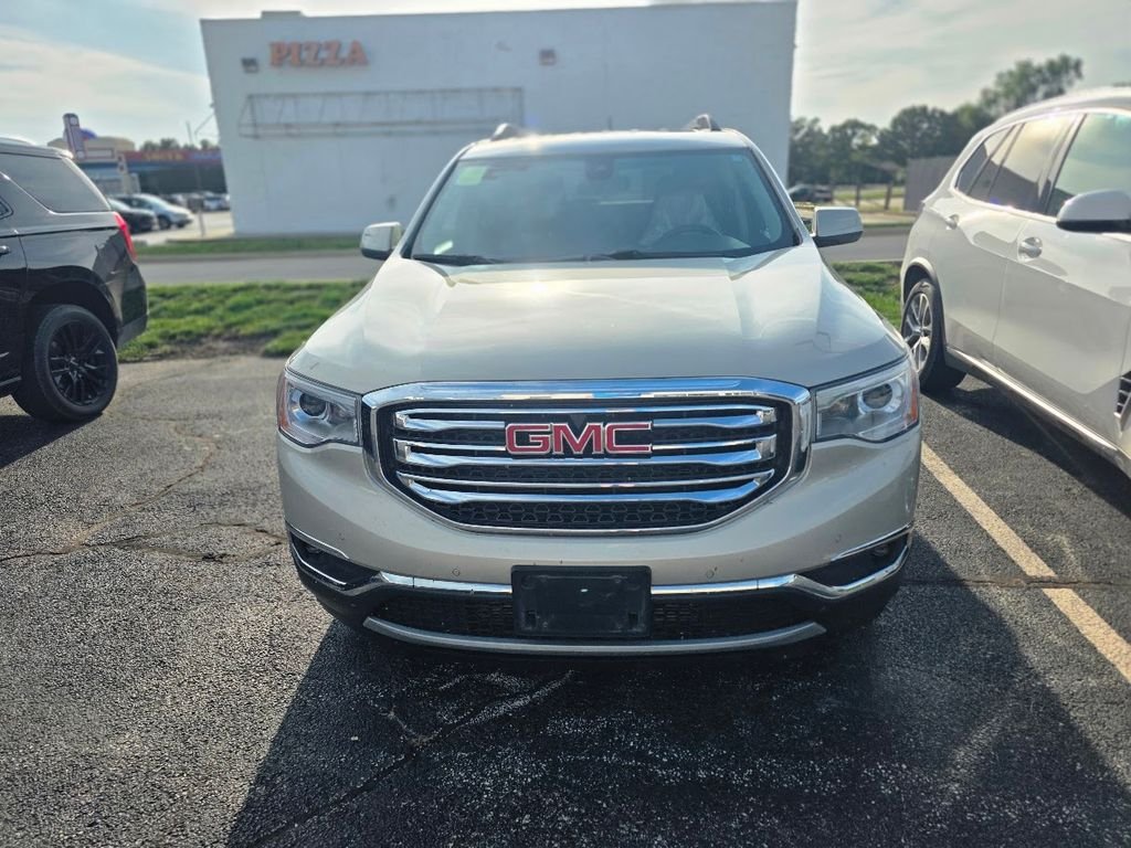 Used 2017 Sparkling Silver Metallic GMC SLT-2 image 1