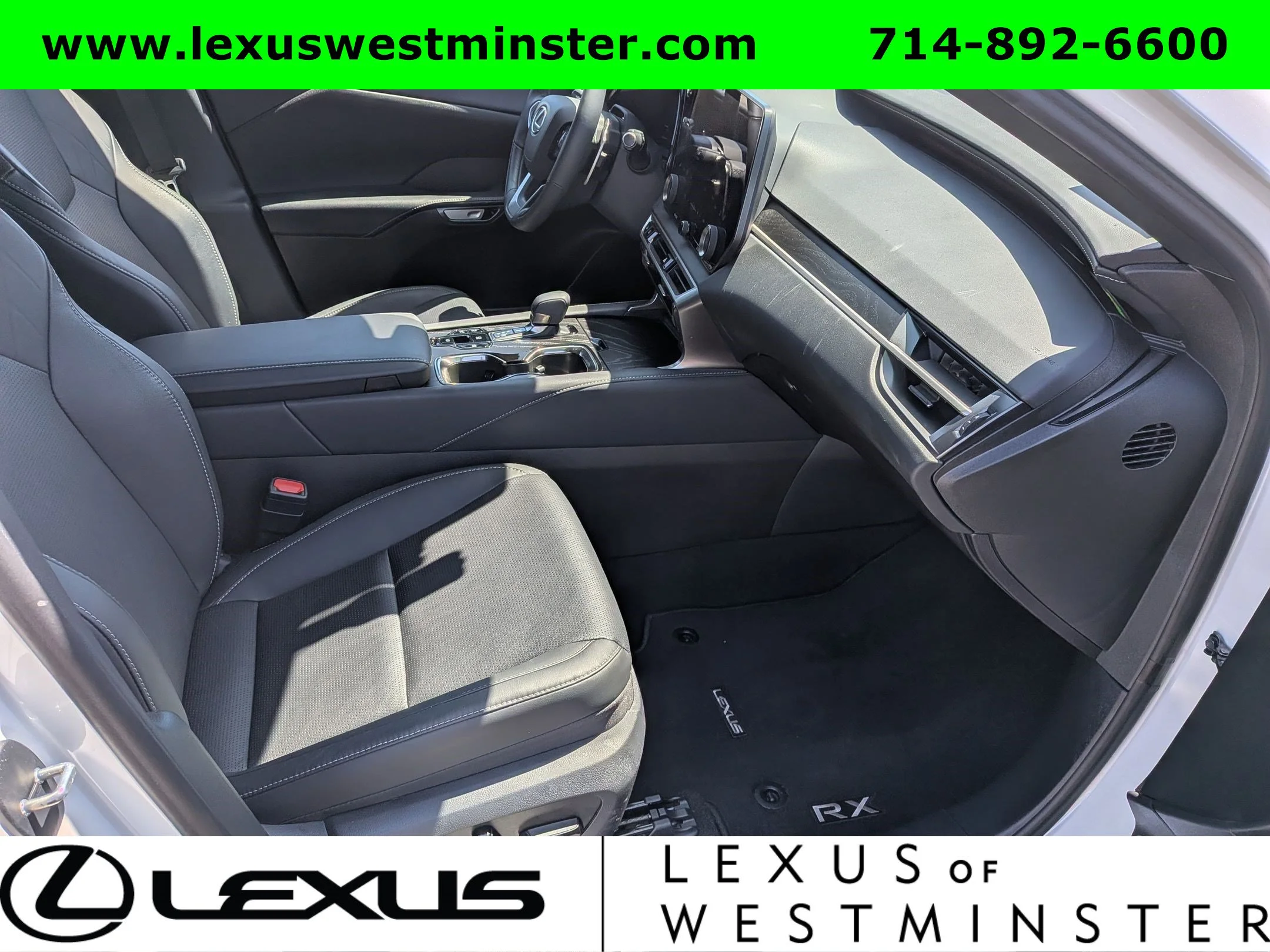 Certified Used 2025 White Lexus RX 350h Premium Plus image 5