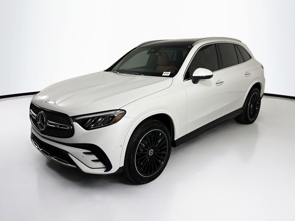 New 2027 Moonlight White Metallic Mercedes-Benz GLC 300 image 1