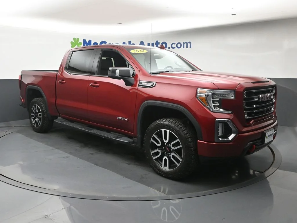 Used 2020 Red GMC AT4 image 2