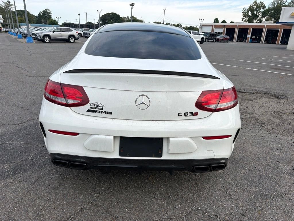 Used 2018 White Mercedes-Benz C 63 S AMG® image 4