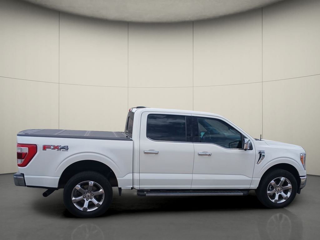 Used 2021 White Ford Lariat image 8