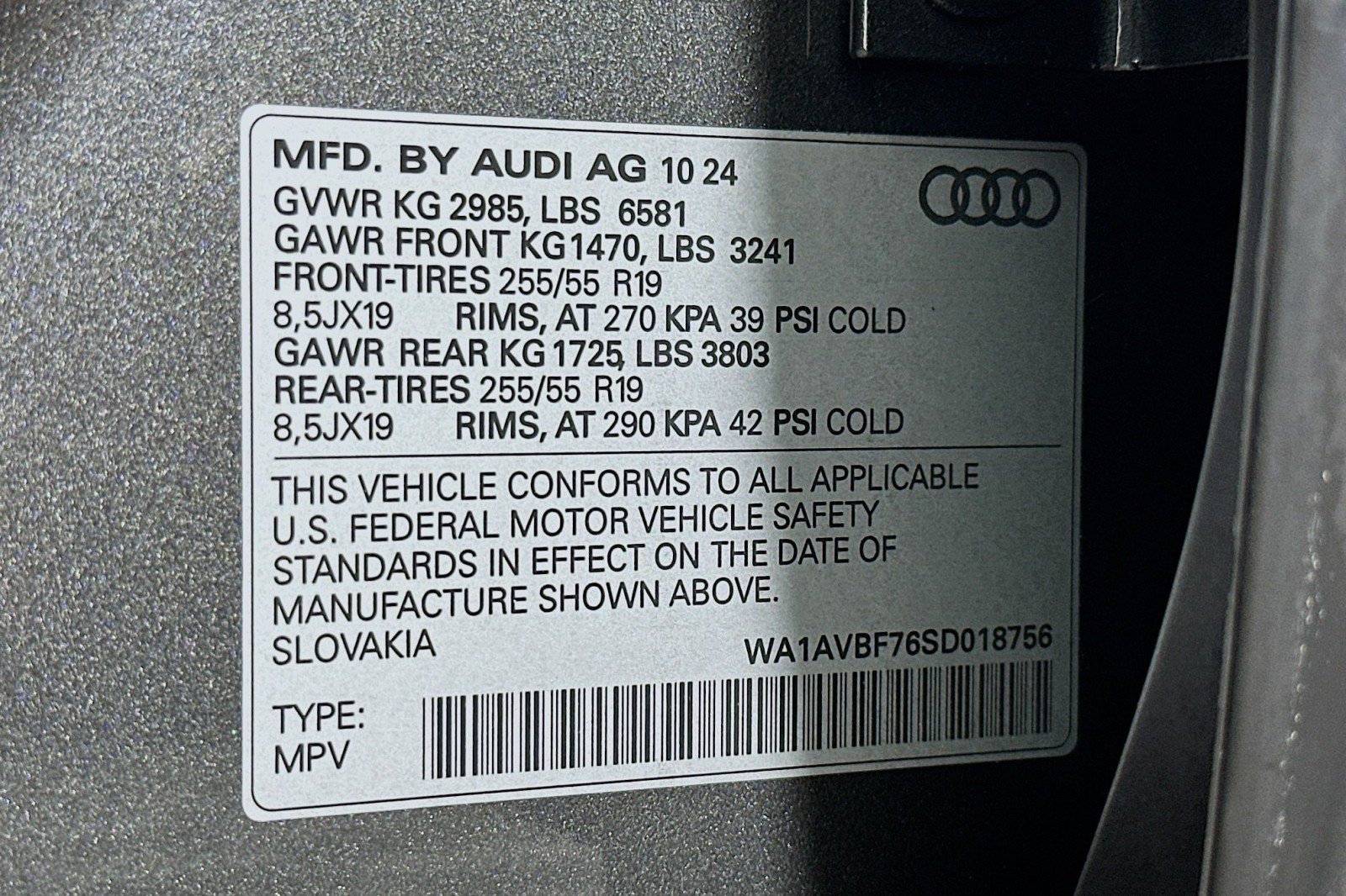 Used 2025 Samurai Gray Metallic Audi Premium image 24