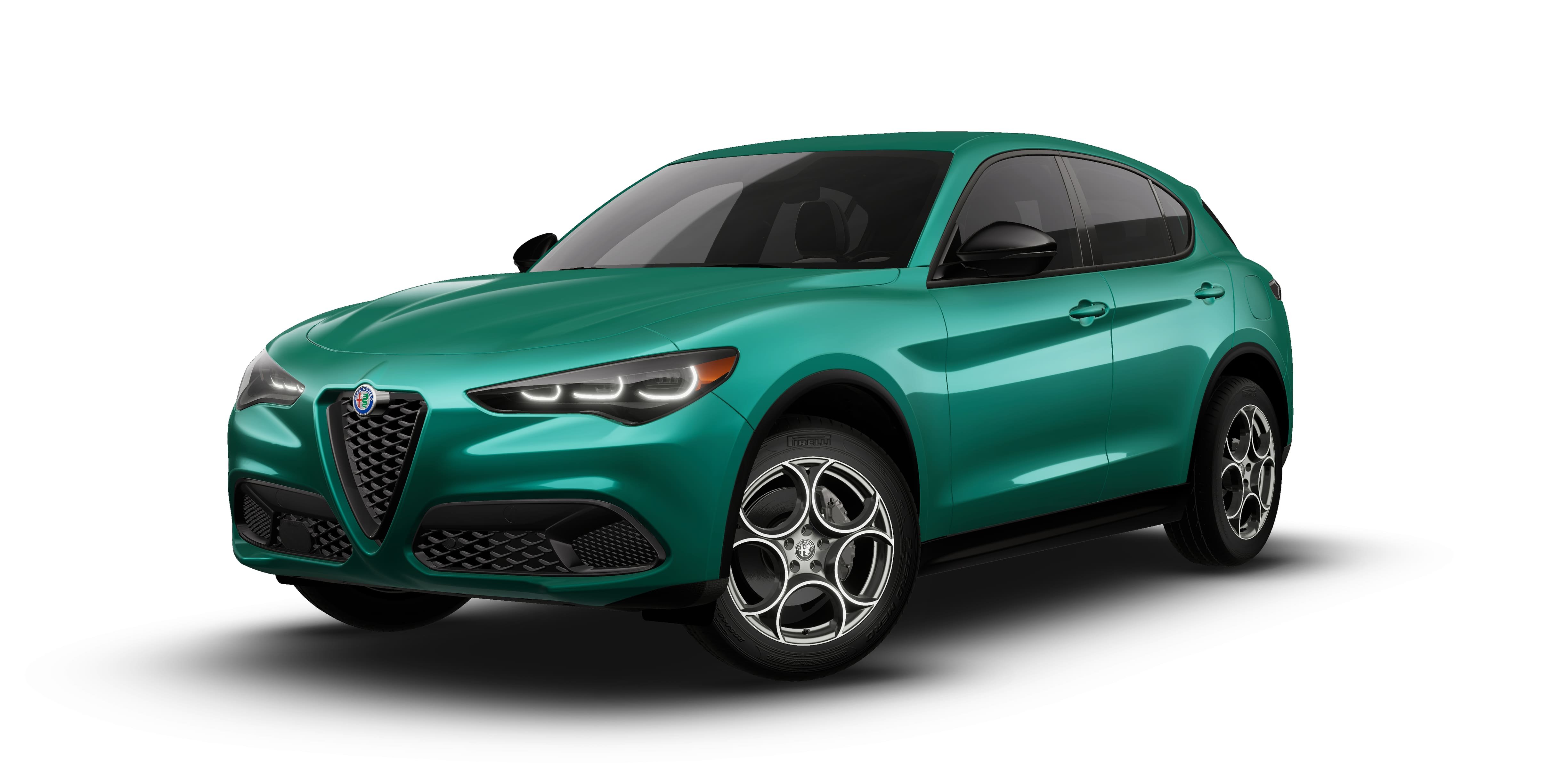 New 2026 Verde (Green) Fangio Metallic Exterior Paint Alfa Romeo Base image 13