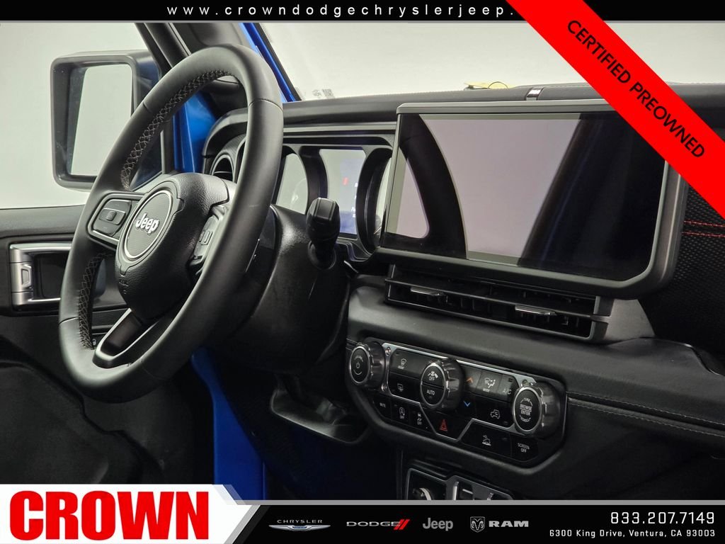 Certified Used 2025 Blue Jeep Rubicon image 14