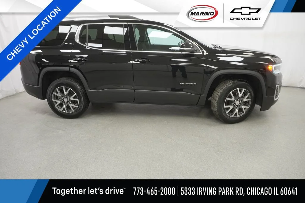 Used 2023 Ebony Twilight Metallic GMC SLE image 39