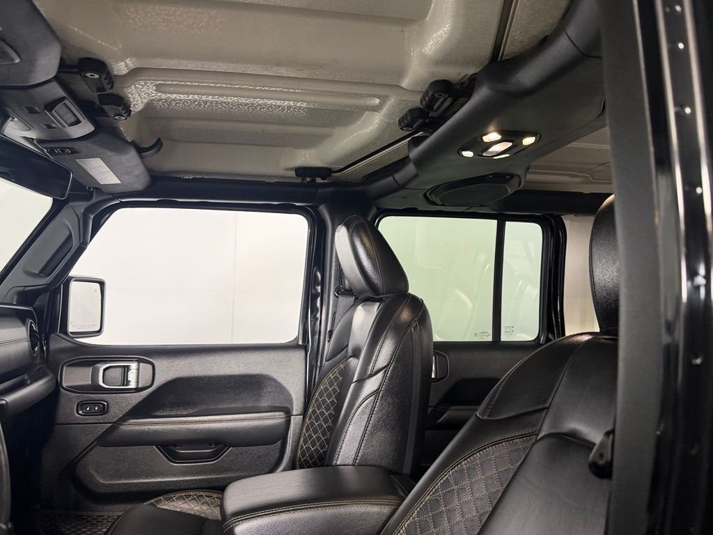 Used 2021 Black Jeep Unlimited Sahara High Altitude image 22