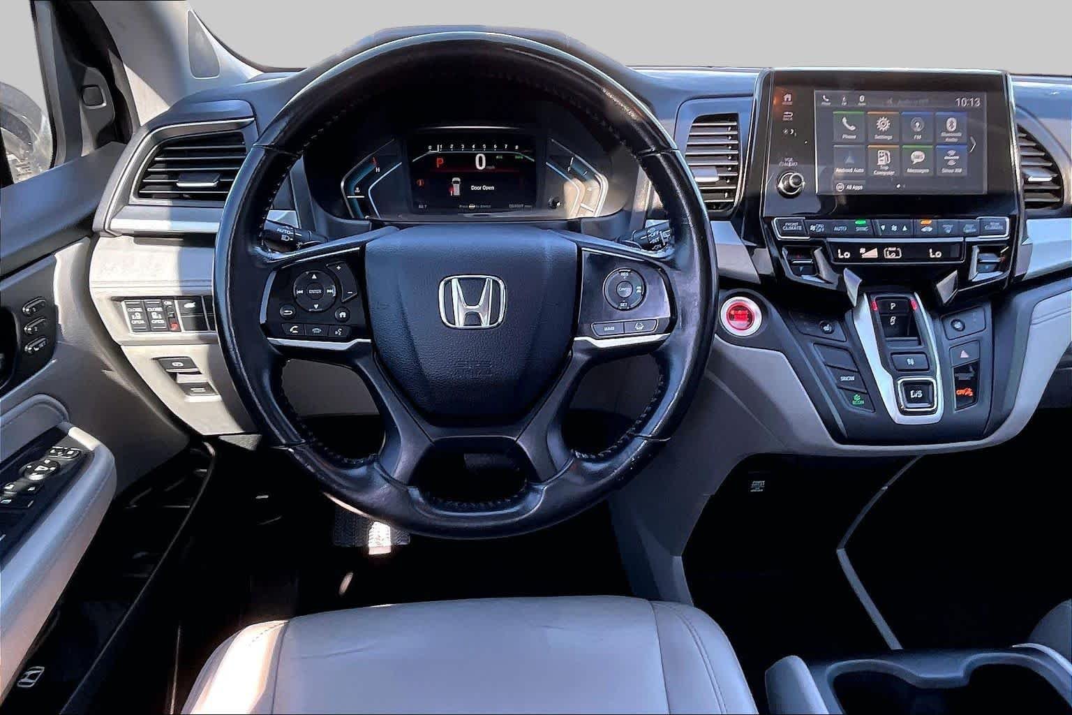 Used 2018 PACIFIC PEWTER METALLIC Honda EX-L image 6