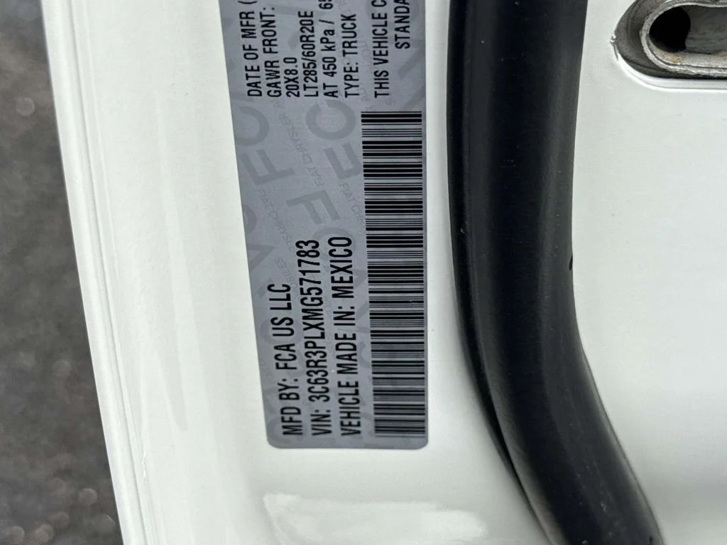 Used 2021 White Ram Limited image 34