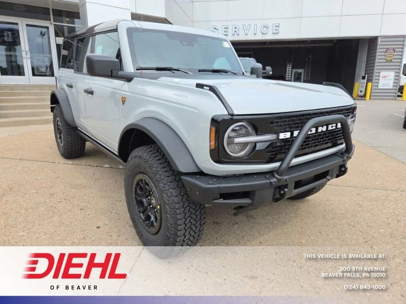 New 2026 White Ford Badlands image 1