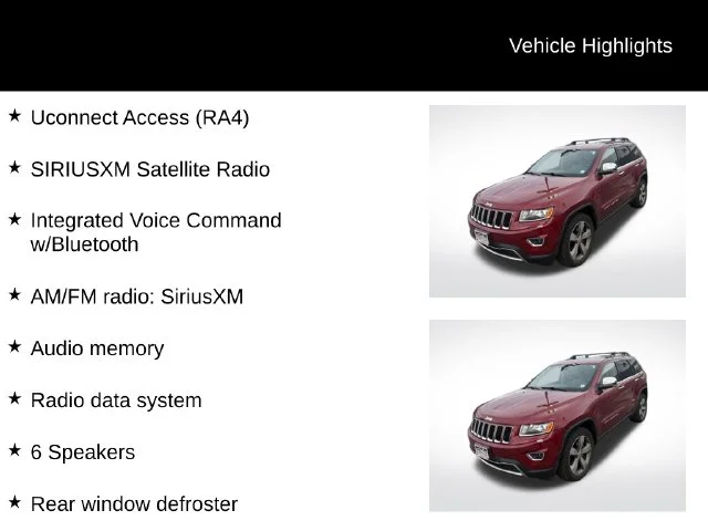 Used 2015 Red Jeep Limited image 12