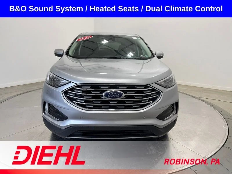 Certified Used 2024 Silver Ford Titanium image 2