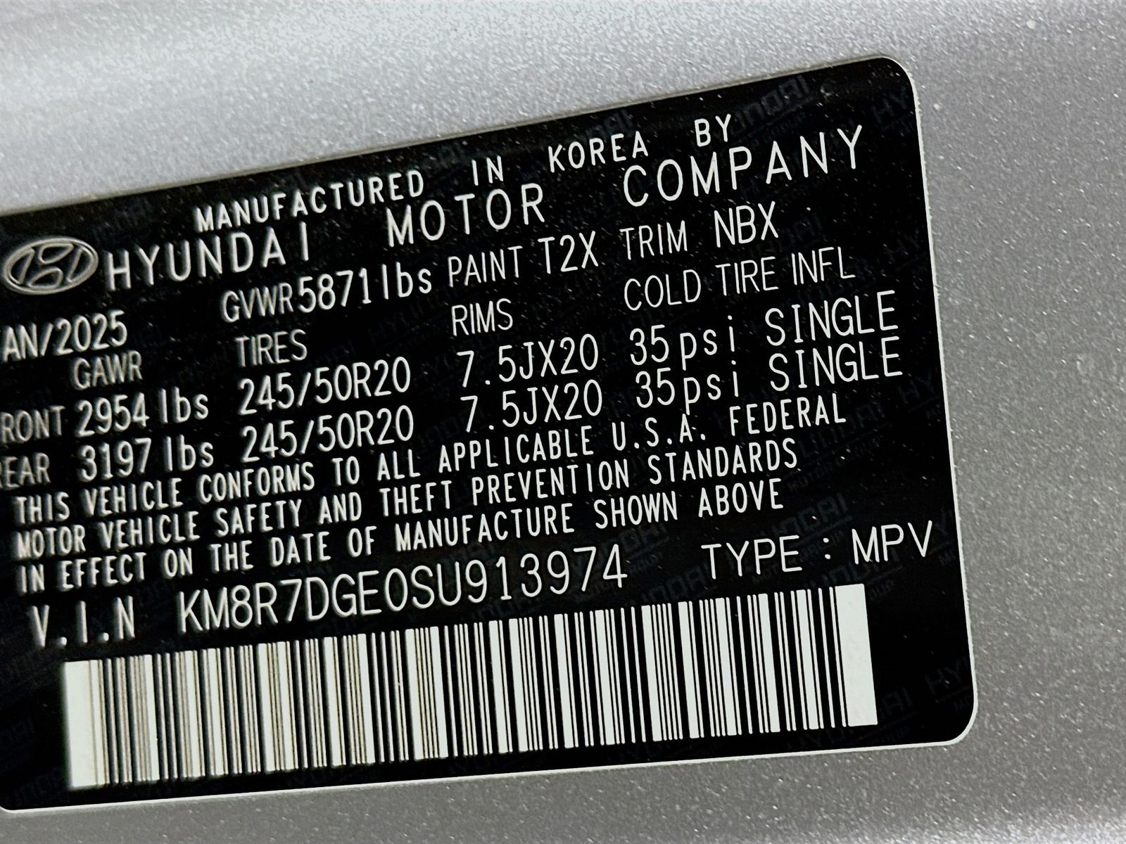 Used 2025 Silver Hyundai Calligraphy image 35