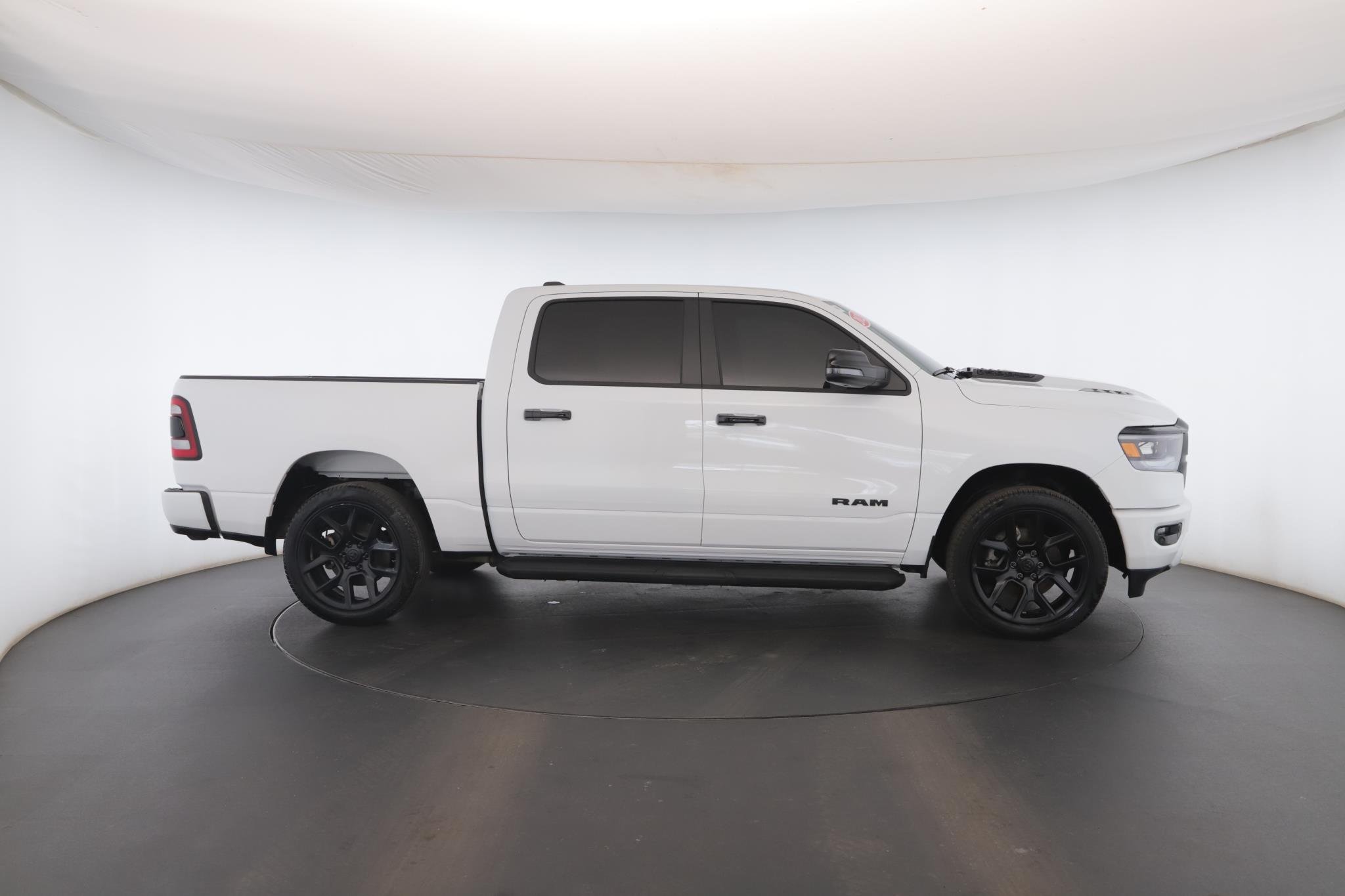 Used 2023 Bright White Clearcoat Ram Laramie 4x4 Crew Cab 5