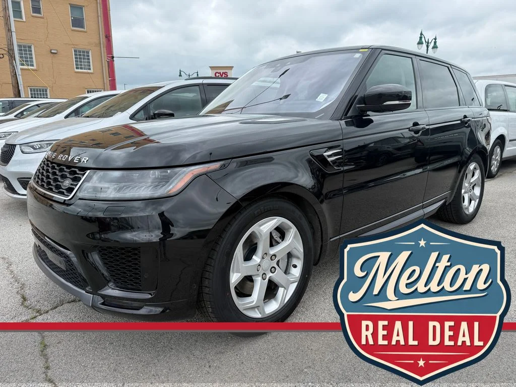 Used 2020 Black Land Rover HSE image 1