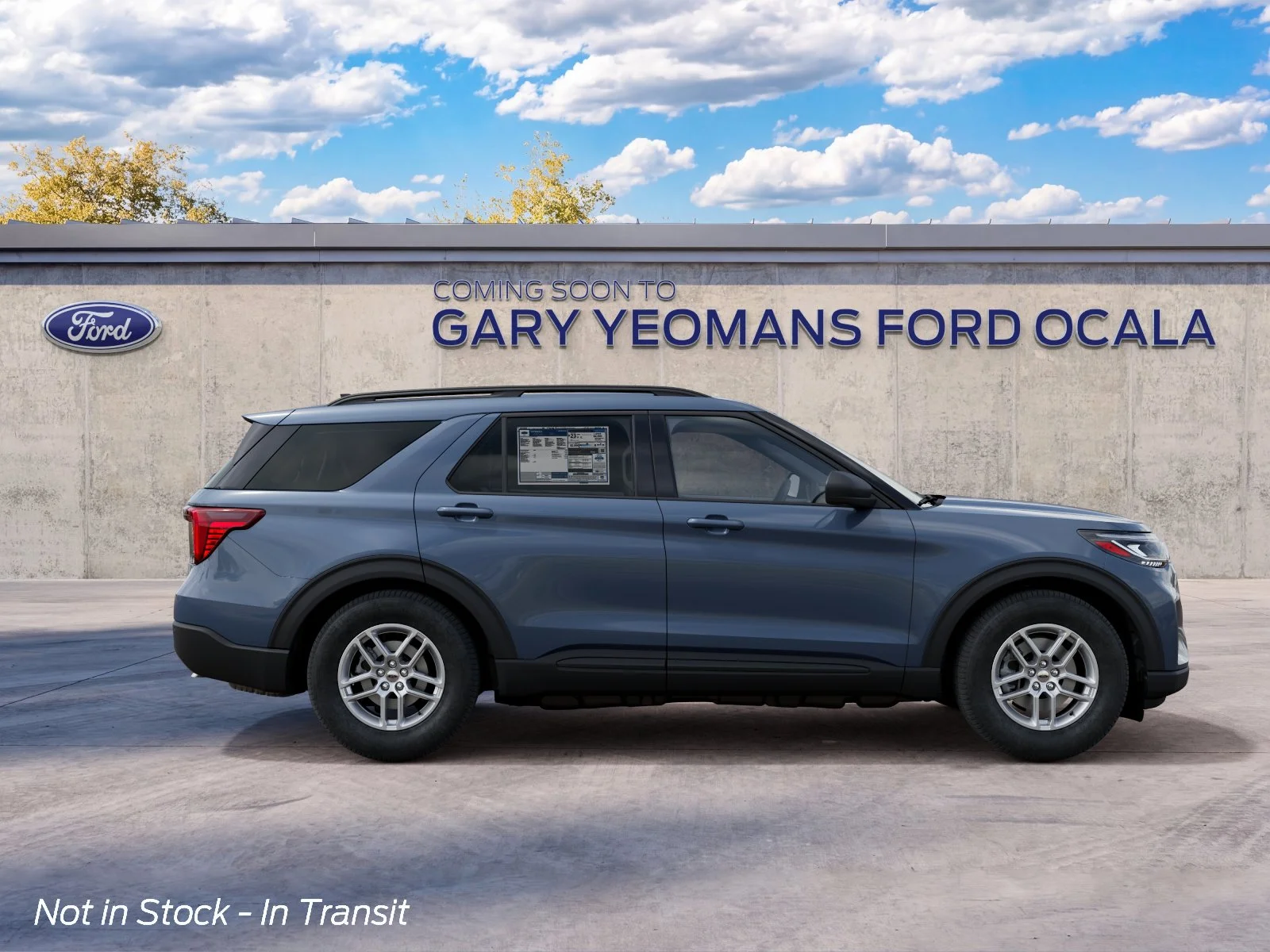 New 2027 Vapor Blue Metallic Ford Active image 5